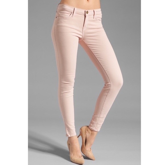 Current/Elliott Denim - Current Elliot The Ankle Skinny In Rose Smoke